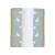 Lot de  3 langes bébé - motif lapin Vert 1 - vertbaudet enfant 