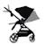 Poussette Kinderkraft YOXI réversible face ou dos route, pliage avec siège, roues increvables et accessoires inclus Beige+Gris+Noir+Vert 17 - vertbaudet enfant 
