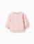 Sweat en coton peigné avec motif cœur Rose 1 - vertbaudet enfant 