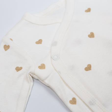 Lot de bodies bébé Beige 4 - vertbaudet enfant 