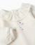 Sweat en coton peigné avec imprimé maison Blanc 3 - vertbaudet enfant 