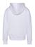 Sweatshirt zippé à capuche Blanc+Bleu jean+Orange 3 - vertbaudet enfant 