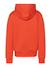 Sweatshirt zippé à capuche Blanc+Bleu jean+Orange 9 - vertbaudet enfant 