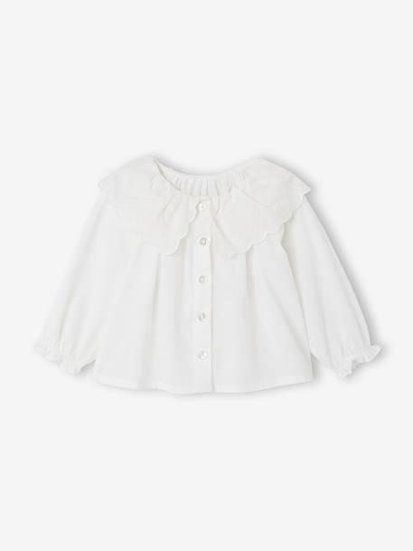 Ensemble blouse pantalon bébé fille framboise 2 - vertbaudet enfant 