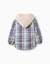 Veste à carreaux avec doublure en peluche douce synthétique Bleu 2 - vertbaudet enfant 