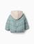 Doudoune avec capuche et doublure en peluche douce synthétique Vert 3 - vertbaudet enfant 