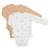 Lot de bodies bébé Beige 1 - vertbaudet enfant 