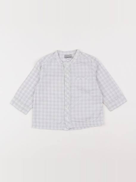 Chemise - 18 mois Blanc 1 - vertbaudet enfant 