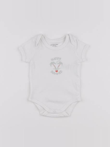 Body - 3 mois Blanc 1 - vertbaudet enfant 