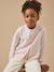 Cardigan en cachemire fille Gris chine moyen+Rose chine 5 - vertbaudet enfant 