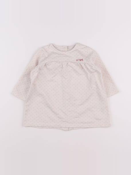 Robe - 12 mois Blanc 1 - vertbaudet enfant 