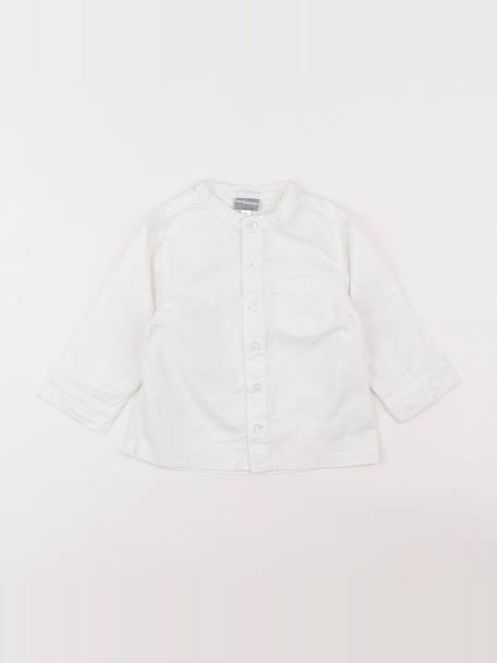 Chemise - 18 mois Blanc 1 - vertbaudet enfant 