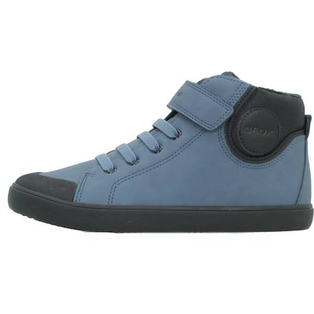 Basket garçon j gisli Bleu c4321+Brun clair c1192+Marron 2 - vertbaudet enfant 