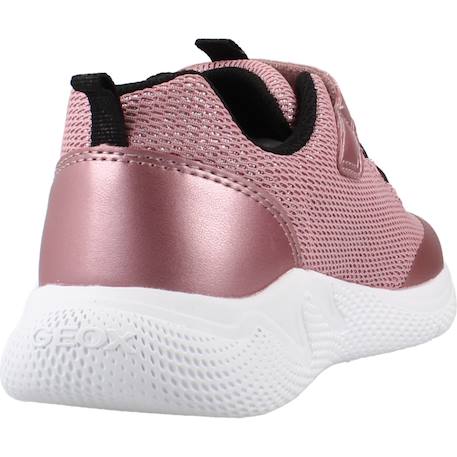 Baskets enfant fille en textile Gris c1363+Rose c8106 9 - vertbaudet enfant 