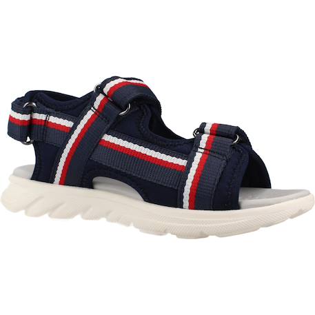 Sandales enfant garçon en textile Bleu c0735+Vert c0938 5 - vertbaudet enfant 