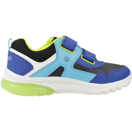 Basket garçon modèle j ciberdron boy Bleu+Bleu c4255 7 - vertbaudet enfant 