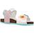 Sandales enfant fille Blanc c0817 5 - vertbaudet enfant 