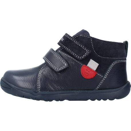 Derbies bébé garçon en cuir Bleu c4002 2 - vertbaudet enfant 