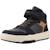 Bottines enfant garçon en textile Bleu cf46n+Brun clair c6444 1 - vertbaudet enfant 