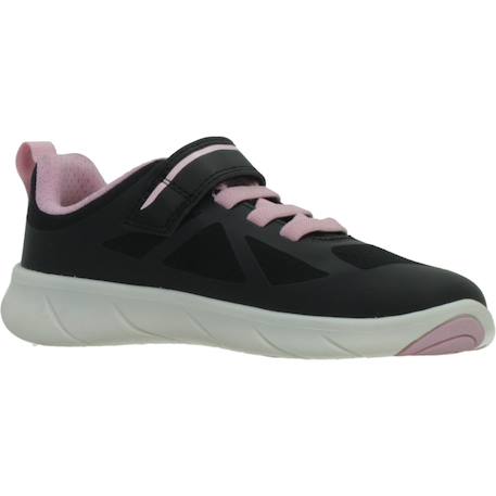 Baskets enfant fille Bleu c4268+Noir c0618 11 - vertbaudet enfant 