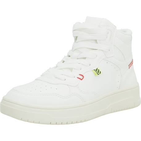 Bottines enfant garçon Blanc c1000+Noir c9999 1 - vertbaudet enfant 
