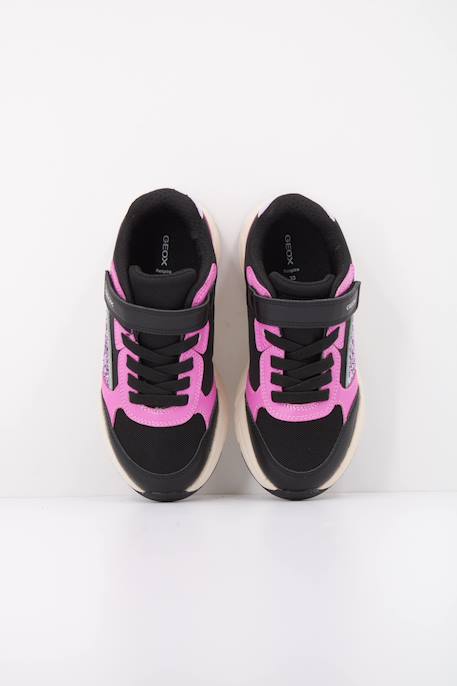 Baskets enfant fille Blanc c1z8h+Noir c9235 9 - vertbaudet enfant 