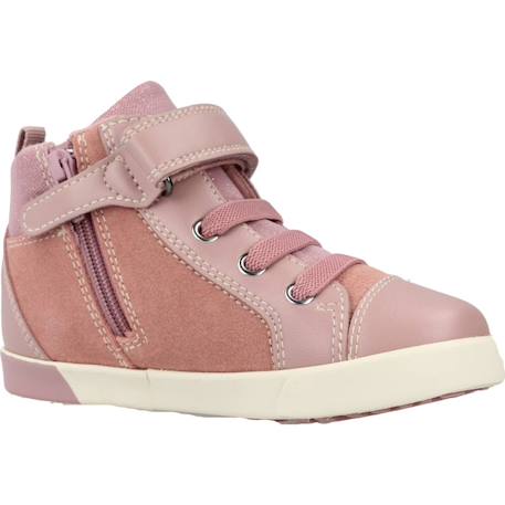 Bottes bébé fille en cuir Rose 5 - vertbaudet enfant 