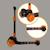 Trottinette enfant 3 roues avec roues led et hauteur réglable - dès 3 ans Green lime+Orange black+Pink rose 11 - vertbaudet enfant 
