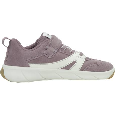 Baskets enfant fille en cuir Bleu c4y1z+Rose ca81z+Violet c8246 7 - vertbaudet enfant 