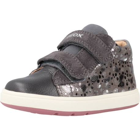 Derbies bébé fille en cuir Gris c1332+Rose c8jf8 4 - vertbaudet enfant 
