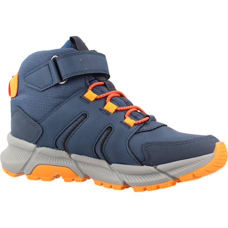 Bottines enfant garçon Bleu c4j2t+Marron c0616 5 - vertbaudet enfant 