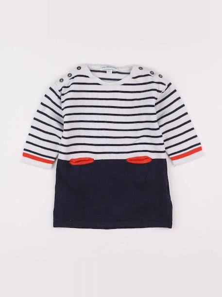 Robe - 12 mois Bleu 1 - vertbaudet enfant 