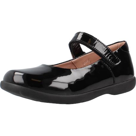 Derbies enfant fille en cuir Noir c9999 4 - vertbaudet enfant 