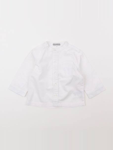 Chemise - 12 mois Blanc 1 - vertbaudet enfant 