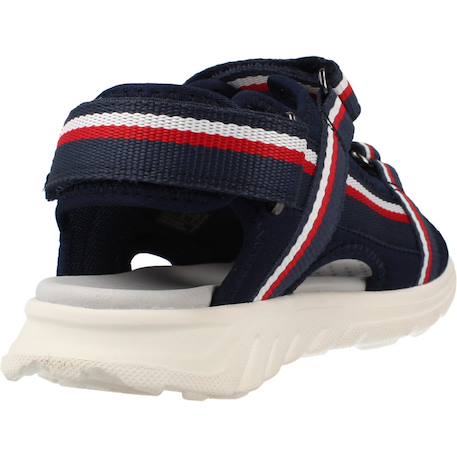 Sandales enfant garçon en textile Bleu c0735+Vert c0938 3 - vertbaudet enfant 
