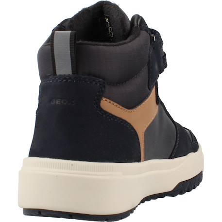 Bottines enfant garçon en textile Bleu cf46n+Brun clair c6444 3 - vertbaudet enfant 
