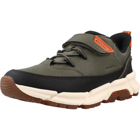 Basket garçon modèle j flexyper plus boy Bleu c4002+Marron c2006+Vert c3009 16 - vertbaudet enfant 