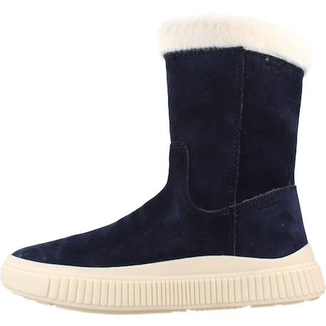 Bottes enfant fille en cuir Bleu 2 - vertbaudet enfant 