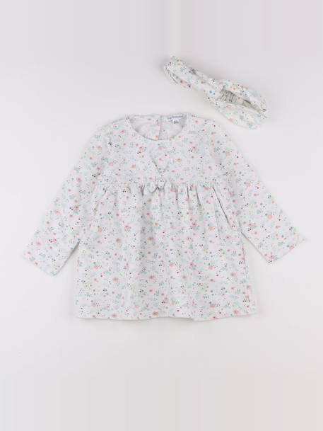 Robe velours - 3 ans Blanc 1 - vertbaudet enfant 
