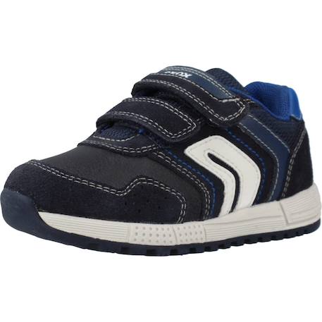 Baskets bébé garçon en cuir Bleu 4 - vertbaudet enfant 