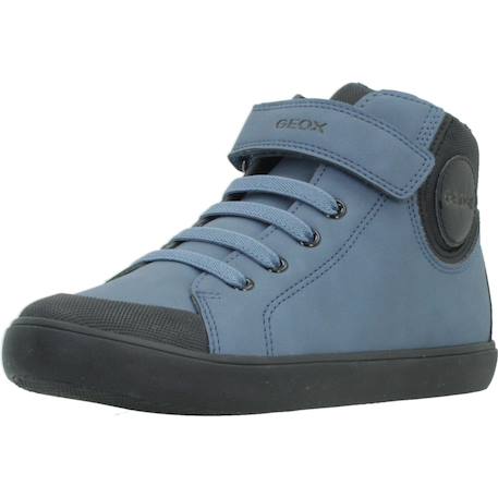 Basket garçon j gisli Bleu c4321+Brun clair c1192+Marron 4 - vertbaudet enfant 