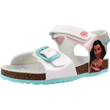 Sandales enfant fille Blanc c0817 4 - vertbaudet enfant 