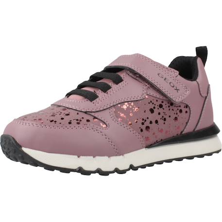 Basket fille synthétique fastics Gris+Gris c5m2x+Noir c0037+Rose c8006 22 - vertbaudet enfant 