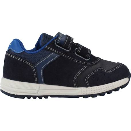 Baskets bébé garçon en cuir Bleu 1 - vertbaudet enfant 