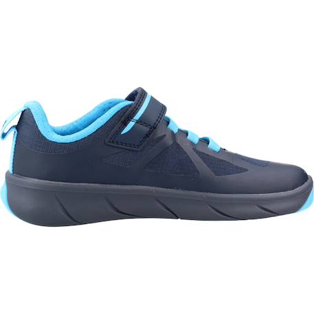 Baskets enfant garçon en textile Bleu cf44d+Vert c3240 1 - vertbaudet enfant 