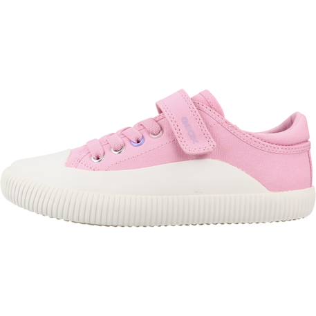 Baskets enfant fille en textile Rose c8006 2 - vertbaudet enfant 
