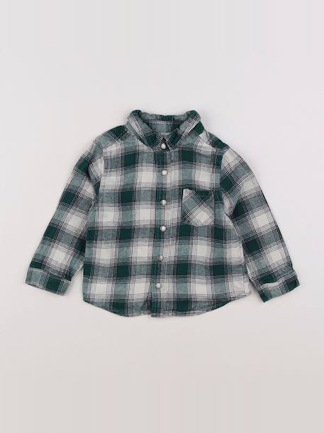 Chemise - 18 mois Vert 1 - vertbaudet enfant 