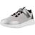 Baskets enfant fille en textile Gris c1363+Rose c8106 4 - vertbaudet enfant 