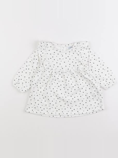 Robe - 9 mois Blanc 1 - vertbaudet enfant 