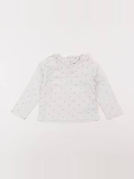 Tee-shirt - 18 mois Blanc 1 - vertbaudet enfant 